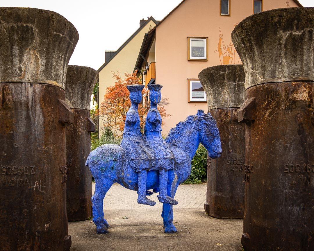 Blauer Reiter, Andreij Sacharow Platz, Nürnberg